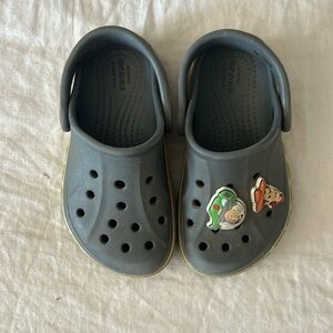 Size 8c crocs with jibbitz